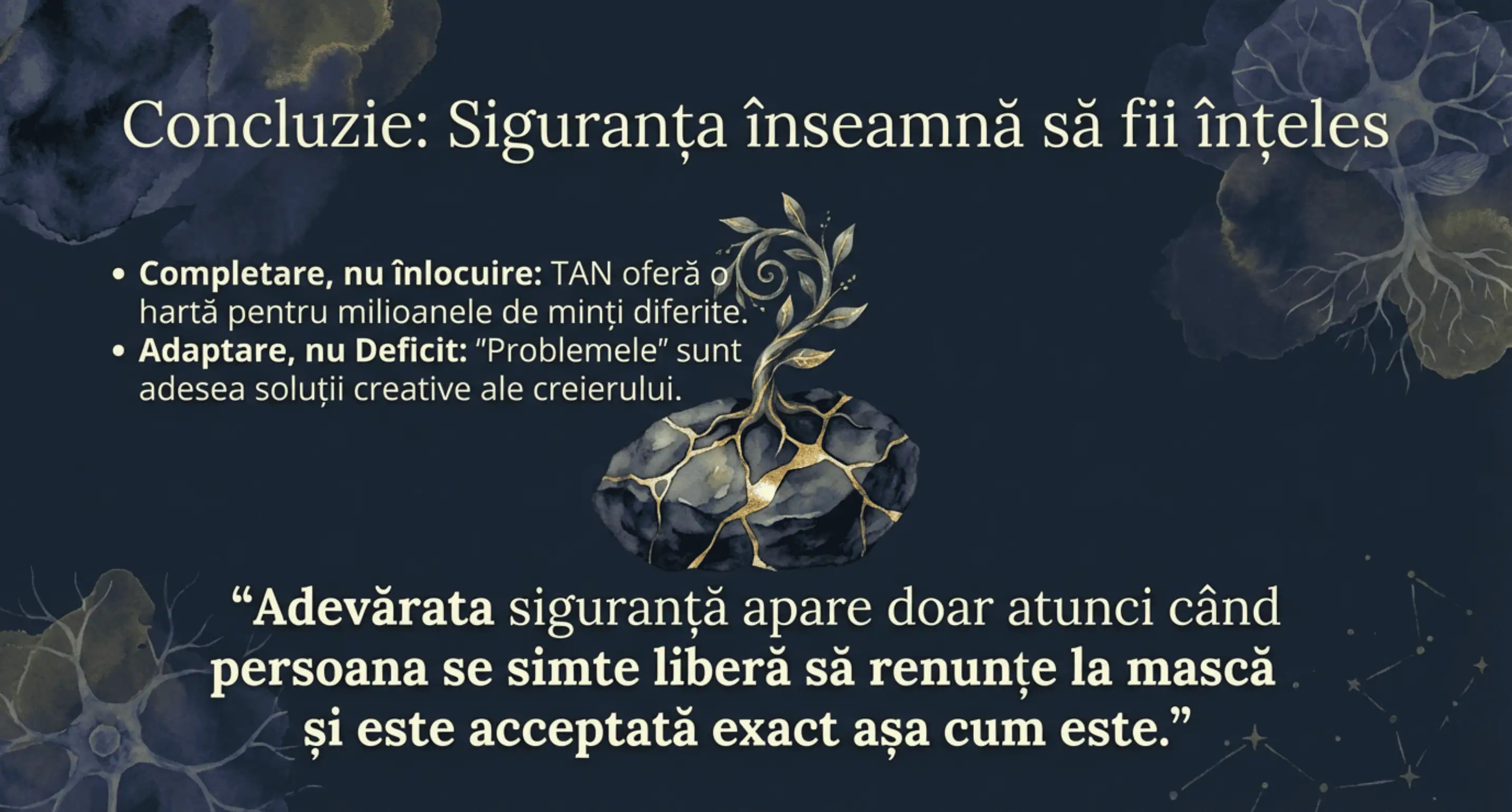 Concluzie - Siguranța Înseamnă Să Fii Înțeles