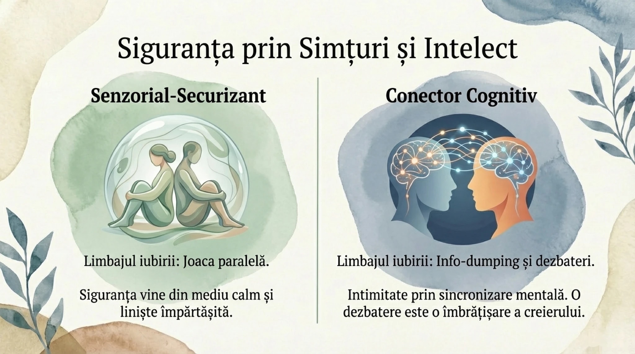 Conexiunea autentică neurodivergentă — co-reglare senzorială