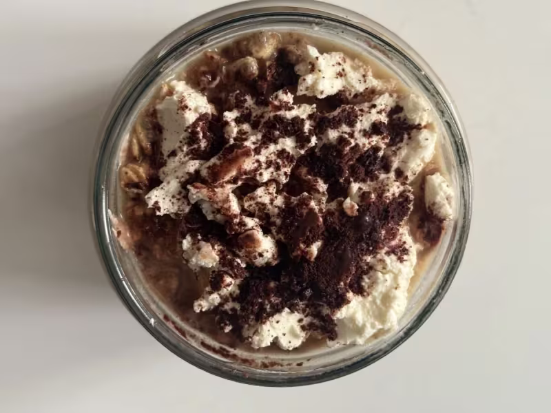 Tiramisu Køleskabsgrød