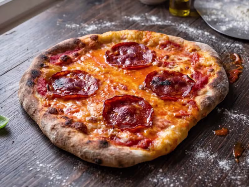 Neapolitansk Chorizo Diavola Pizza