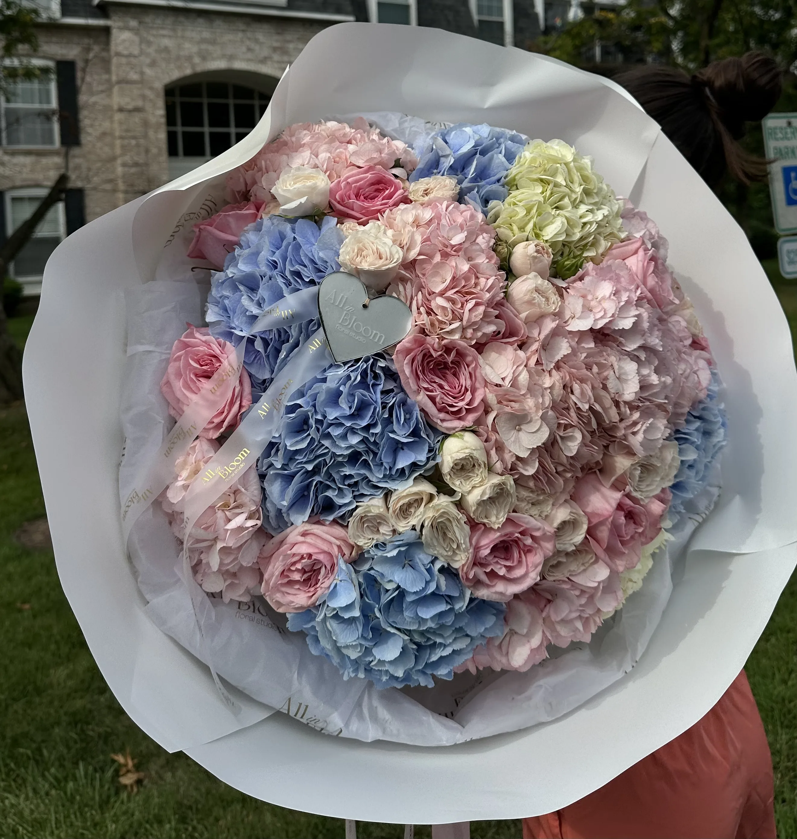 Blush Peony & Hydrangea Garden
