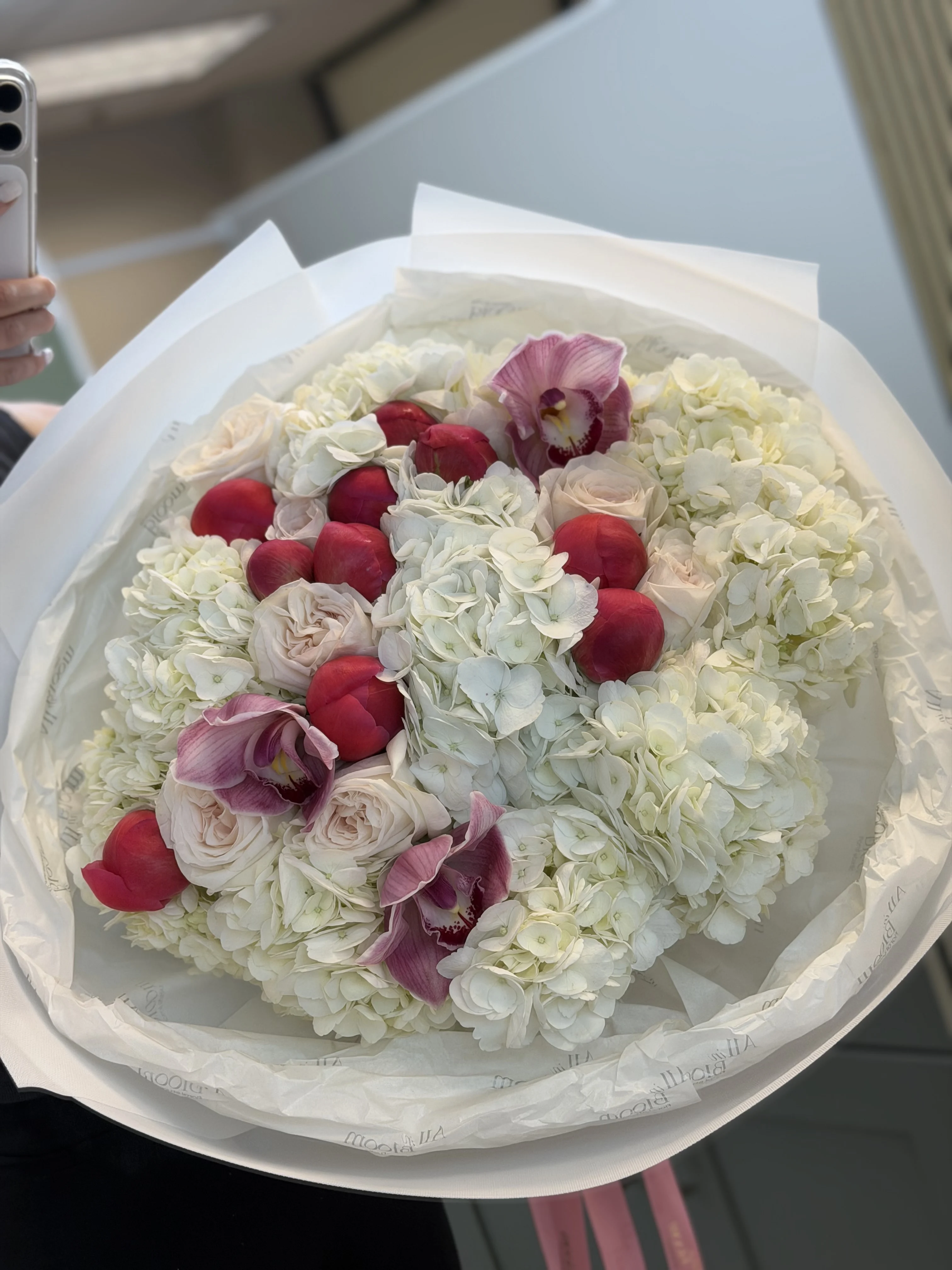 Peony Cloud Elegance