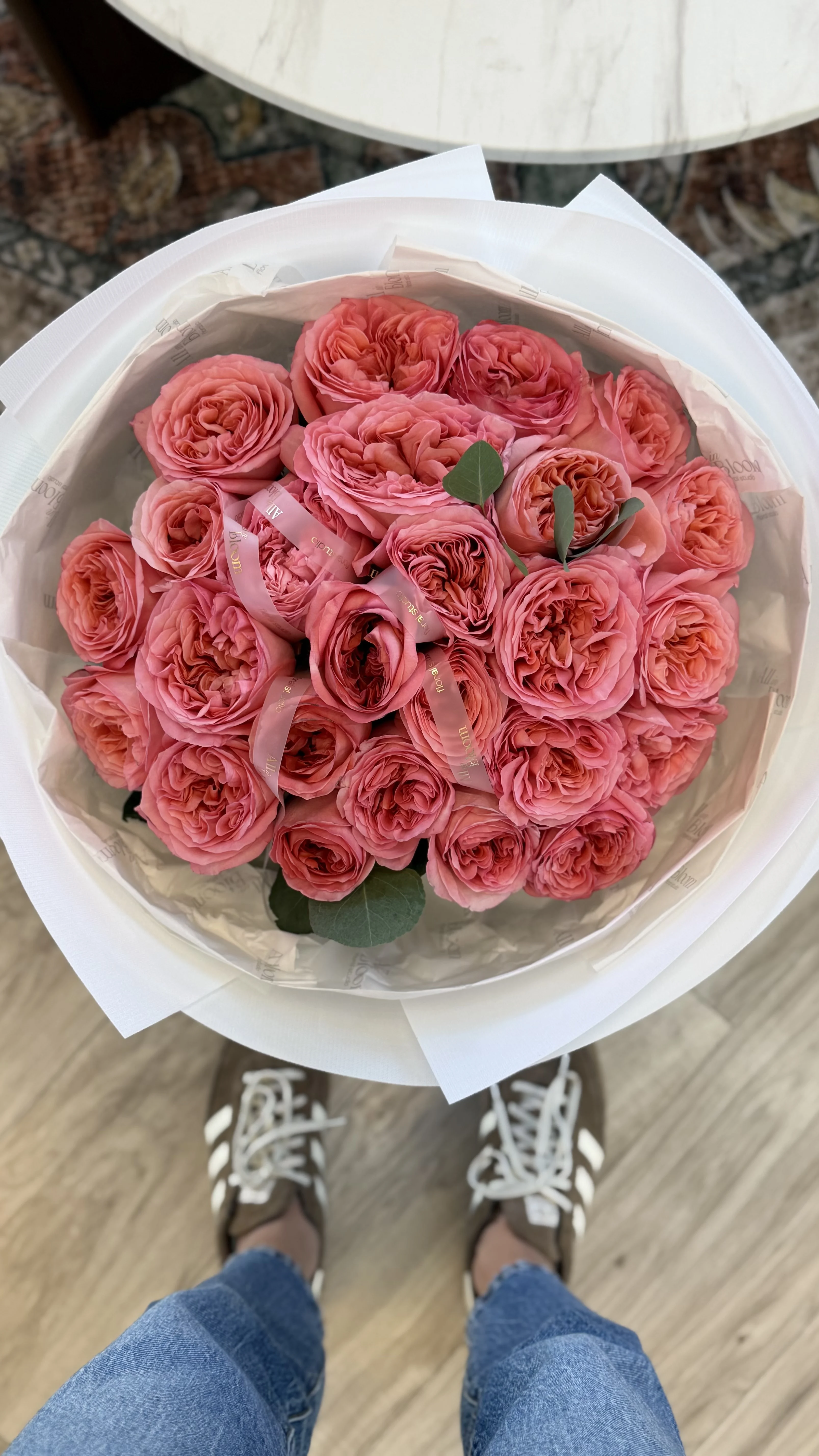 25 Pink Xpression Garden Roses