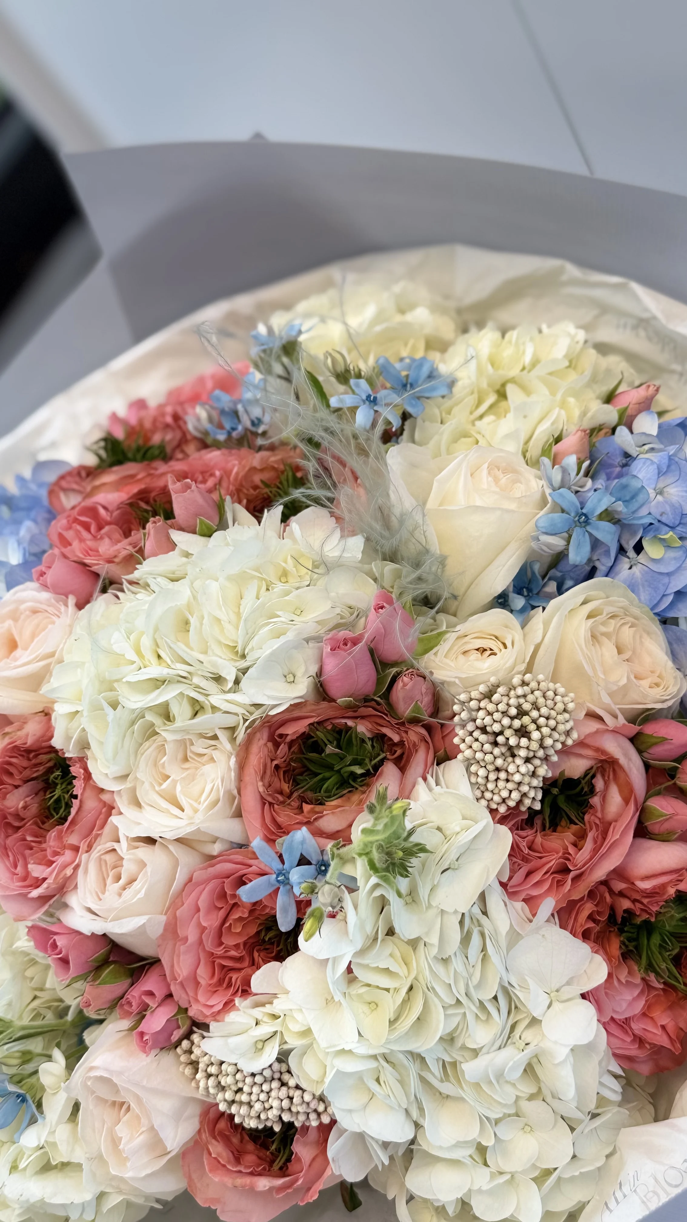 Sky Garden Hydrangea Bouquet