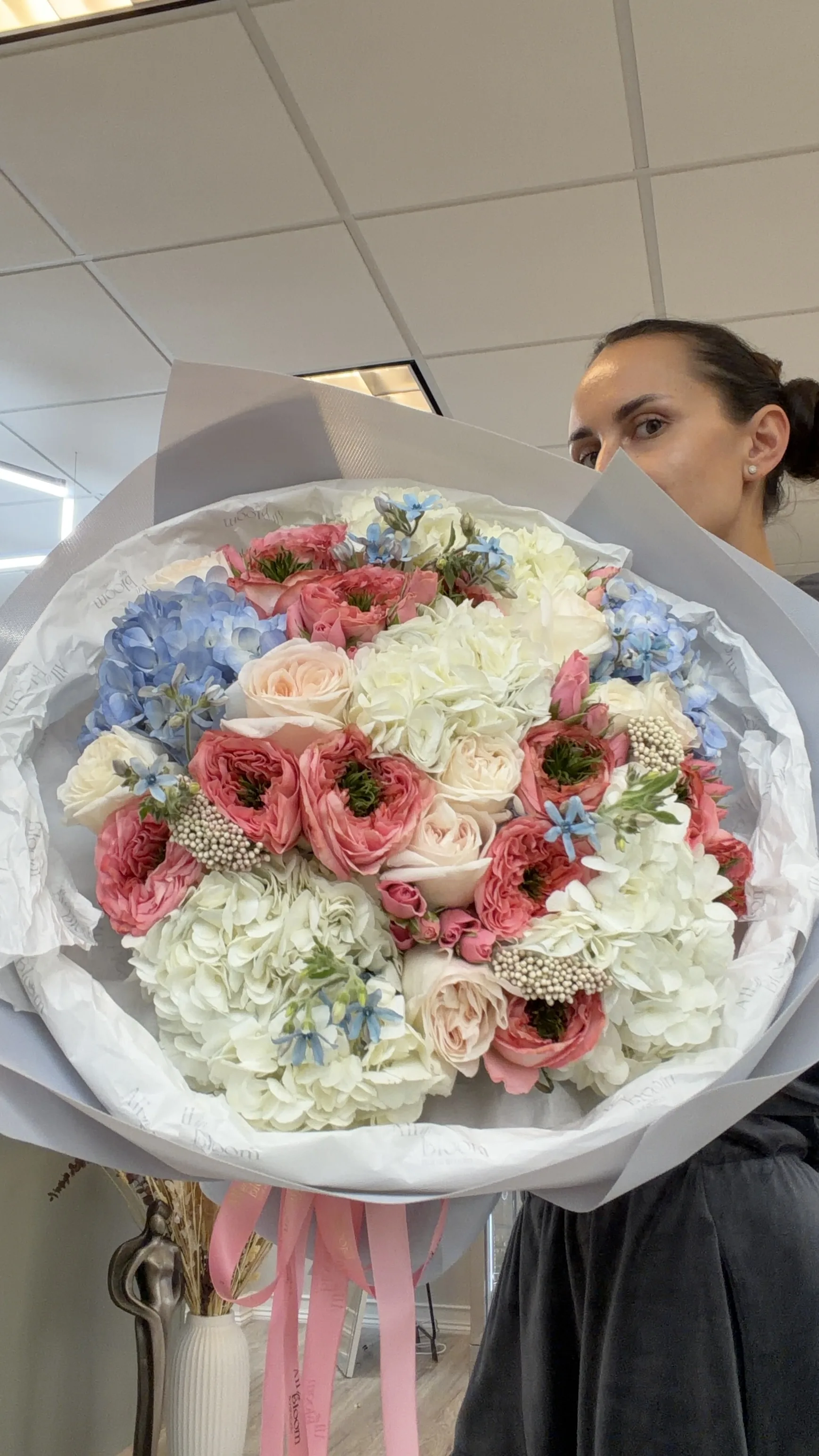 Sky Garden Hydrangea Bouquet