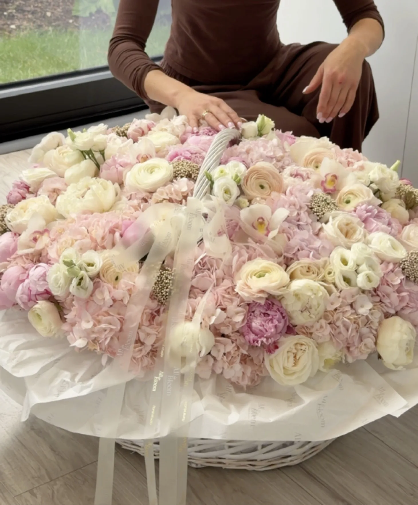Grandest Luxury Flower Basket