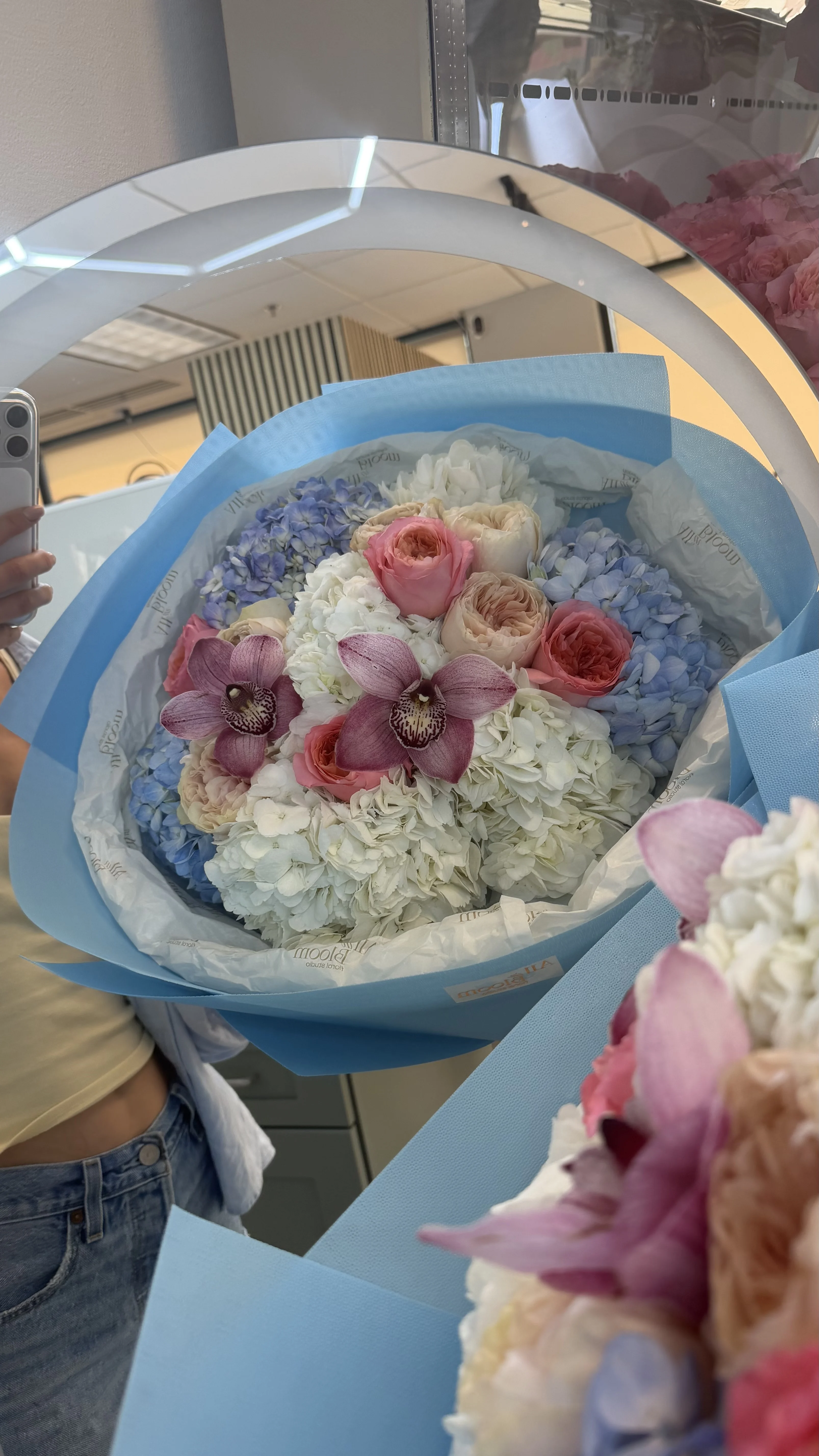 Sky Blue Orchid Bliss