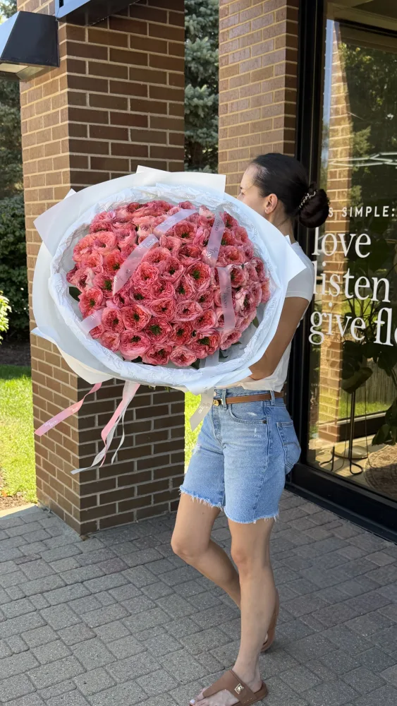 🌸 Mandarin Xpression Roses — 75 Stems