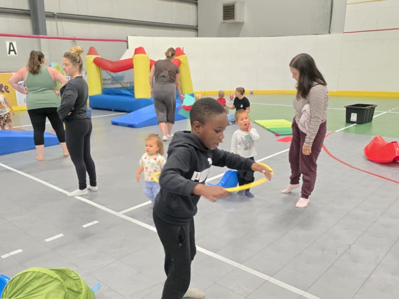 A trip to SSCI Indoor Playgroup.