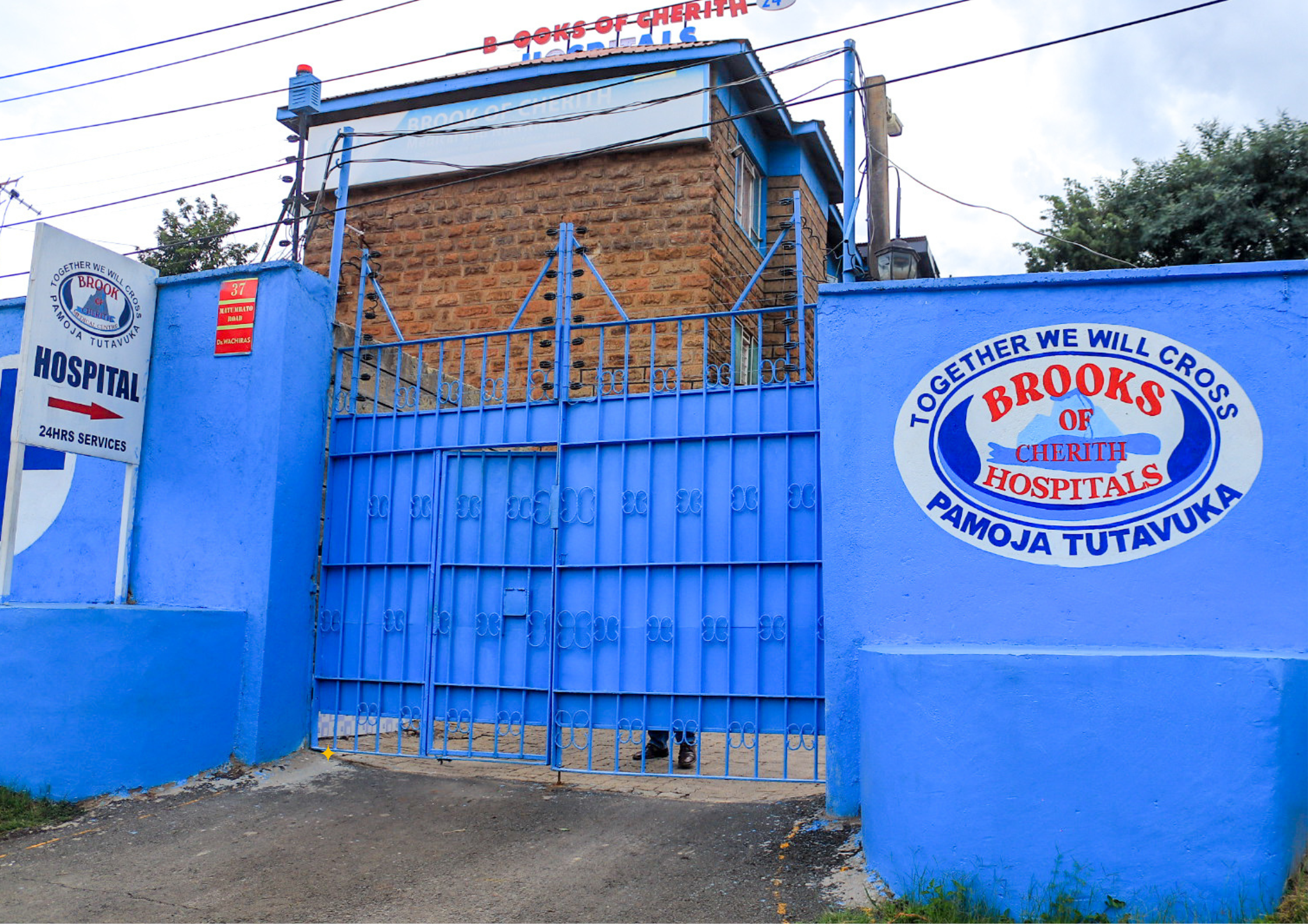Main Hospital Exterior in Nyahururu