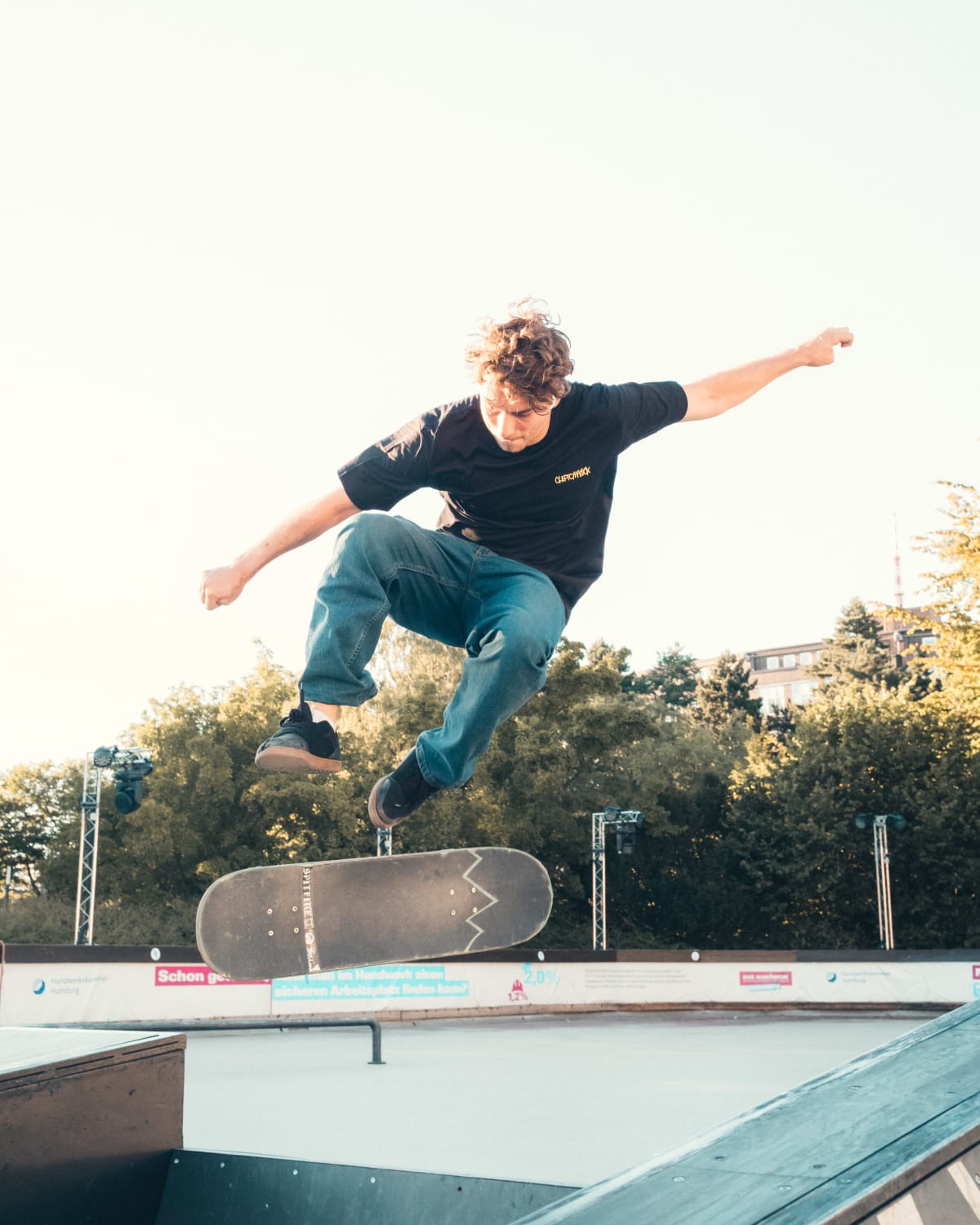skateboarding