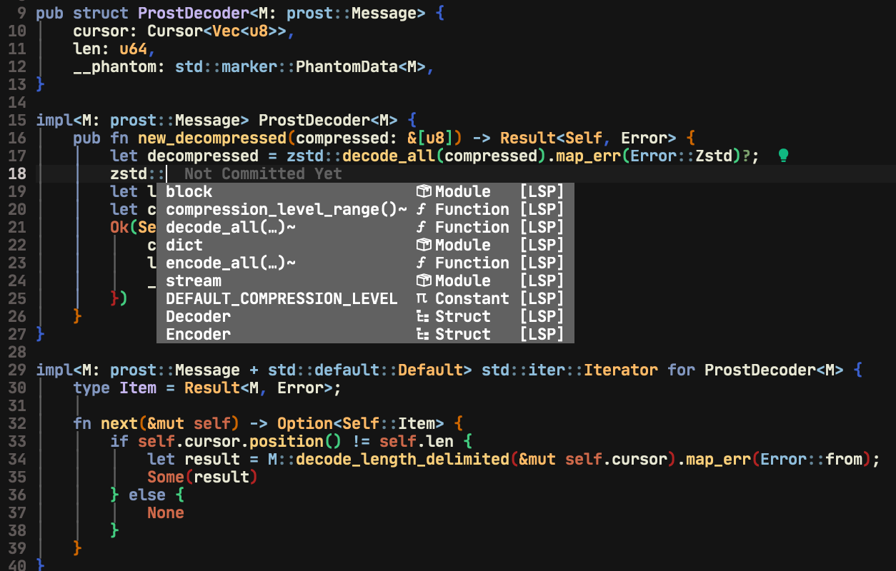 auto completition for neovim