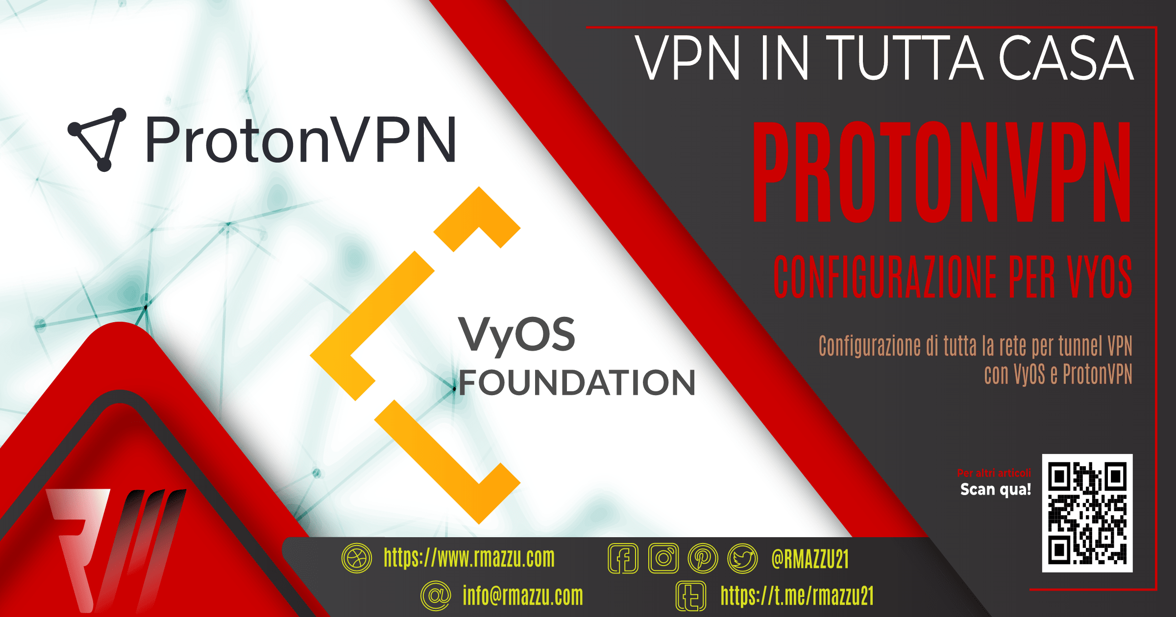 Configurazione di VyOS per connessione a protonvpn come client openvpn