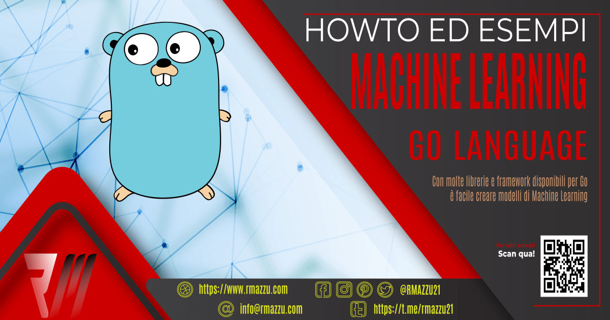 L'Utilizzo di Go per Il Machine Learning | R. Mazzu 🏯 Web, Code e ...