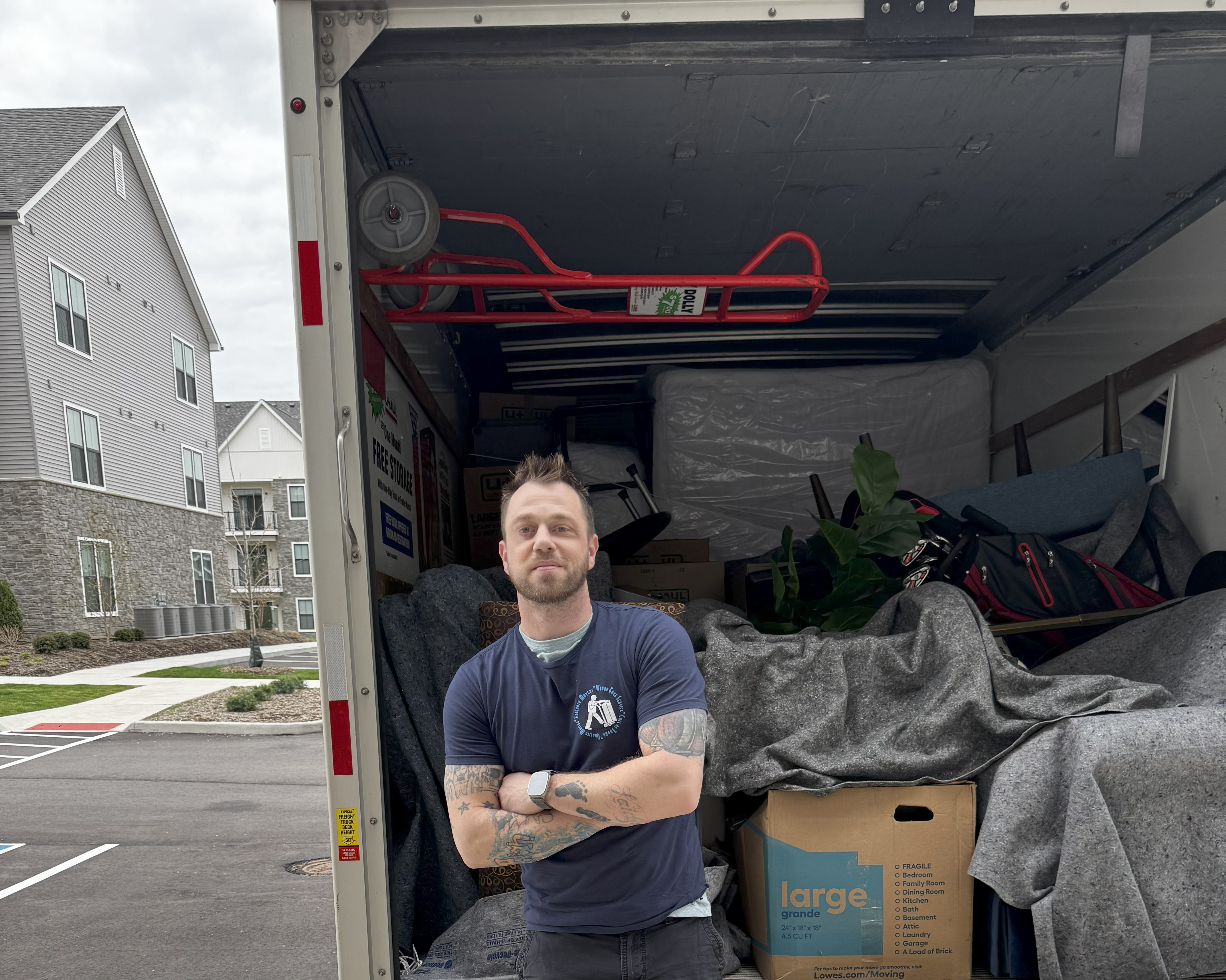 Worry Free Moving team member Matt