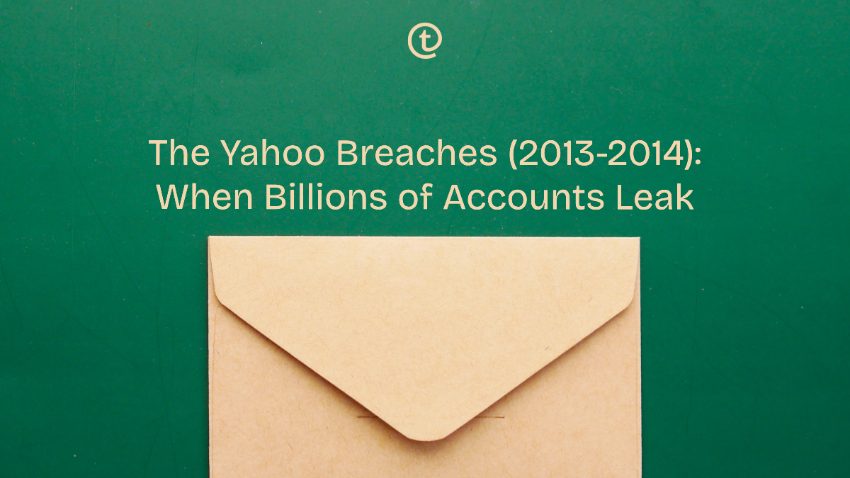 The Yahoo Breaches (2013-2014): What Happens When Billions of Email Accounts Leak