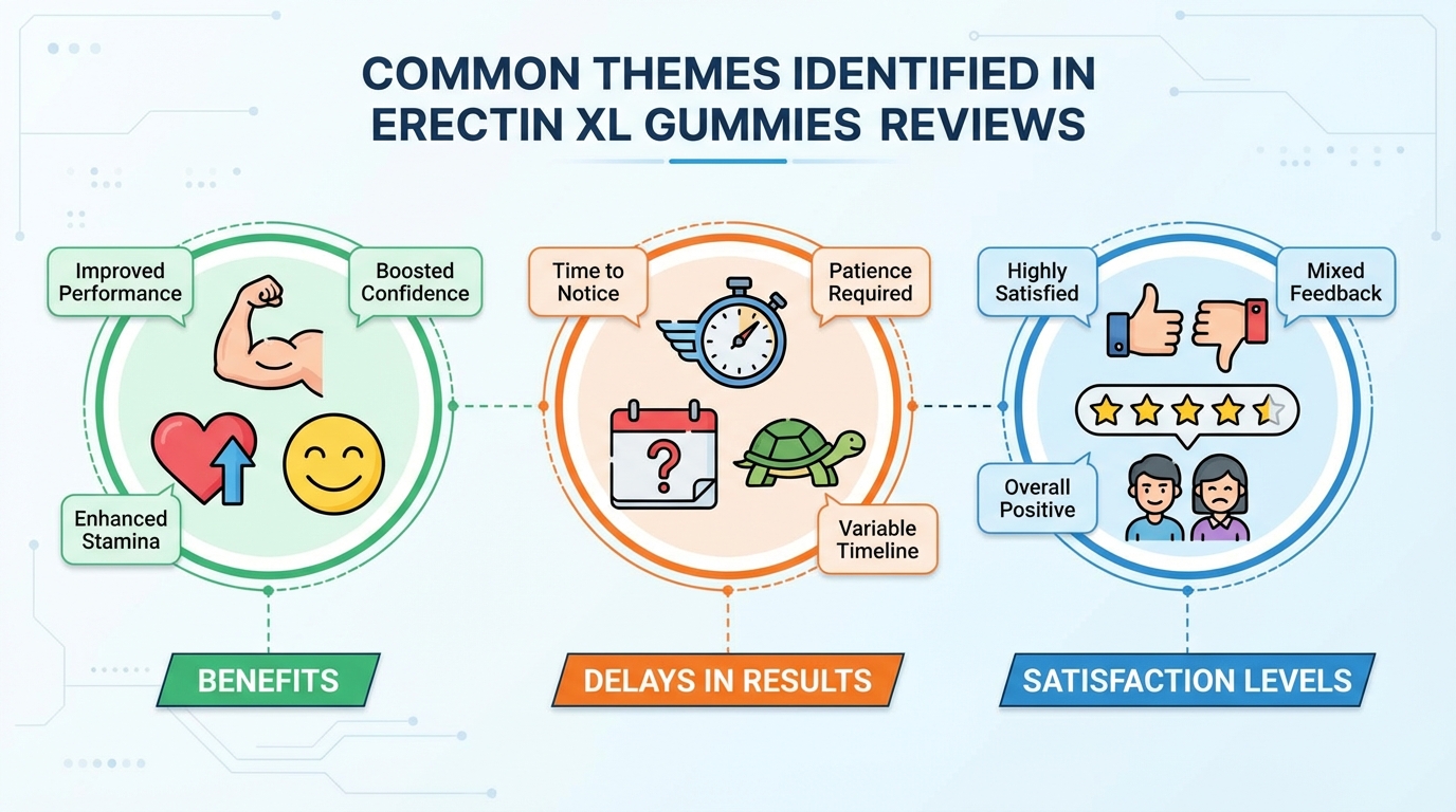 Summary of erectin gummies reviews and user feedback trends