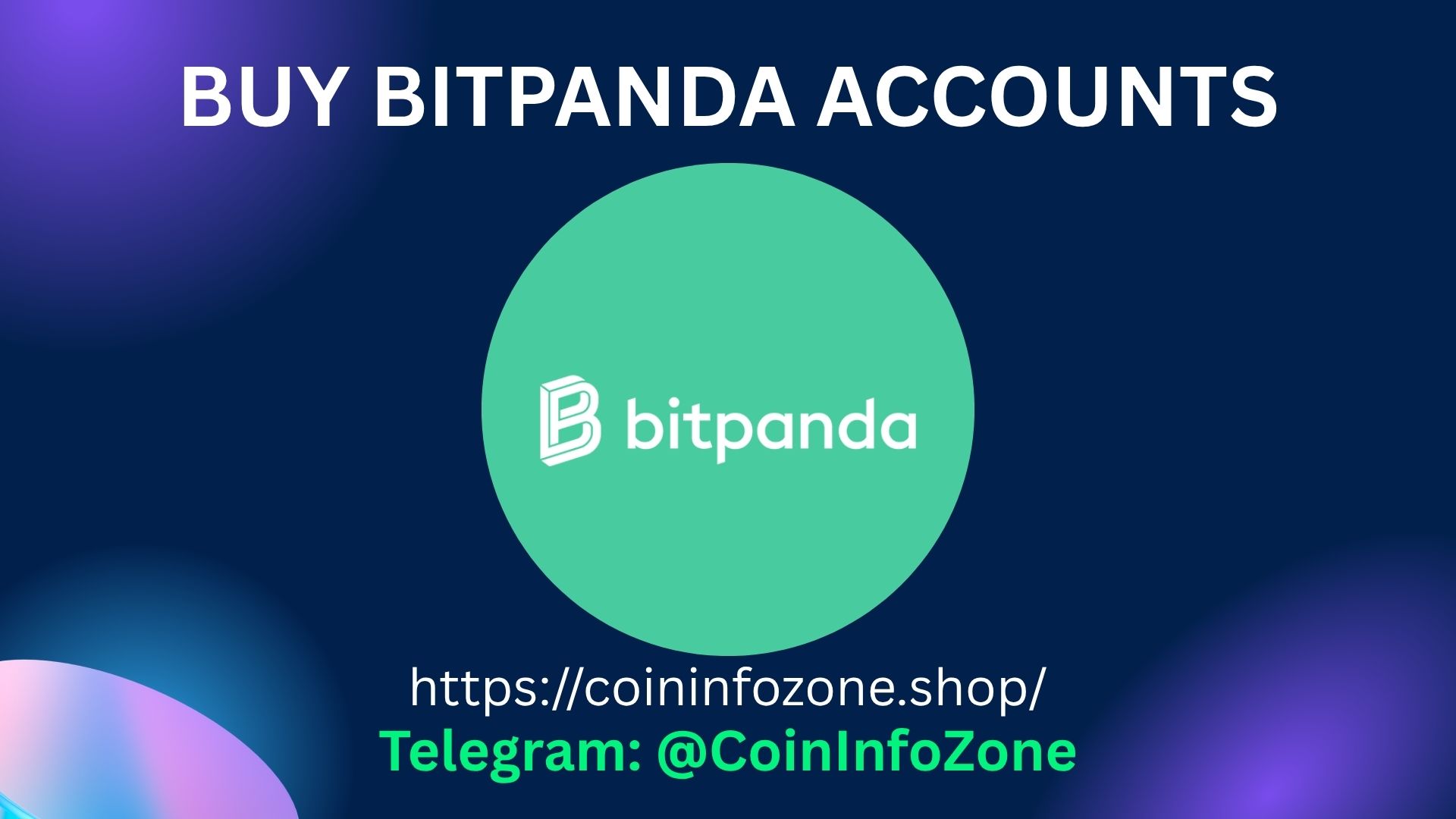 Buy Bitpanda Accounts
