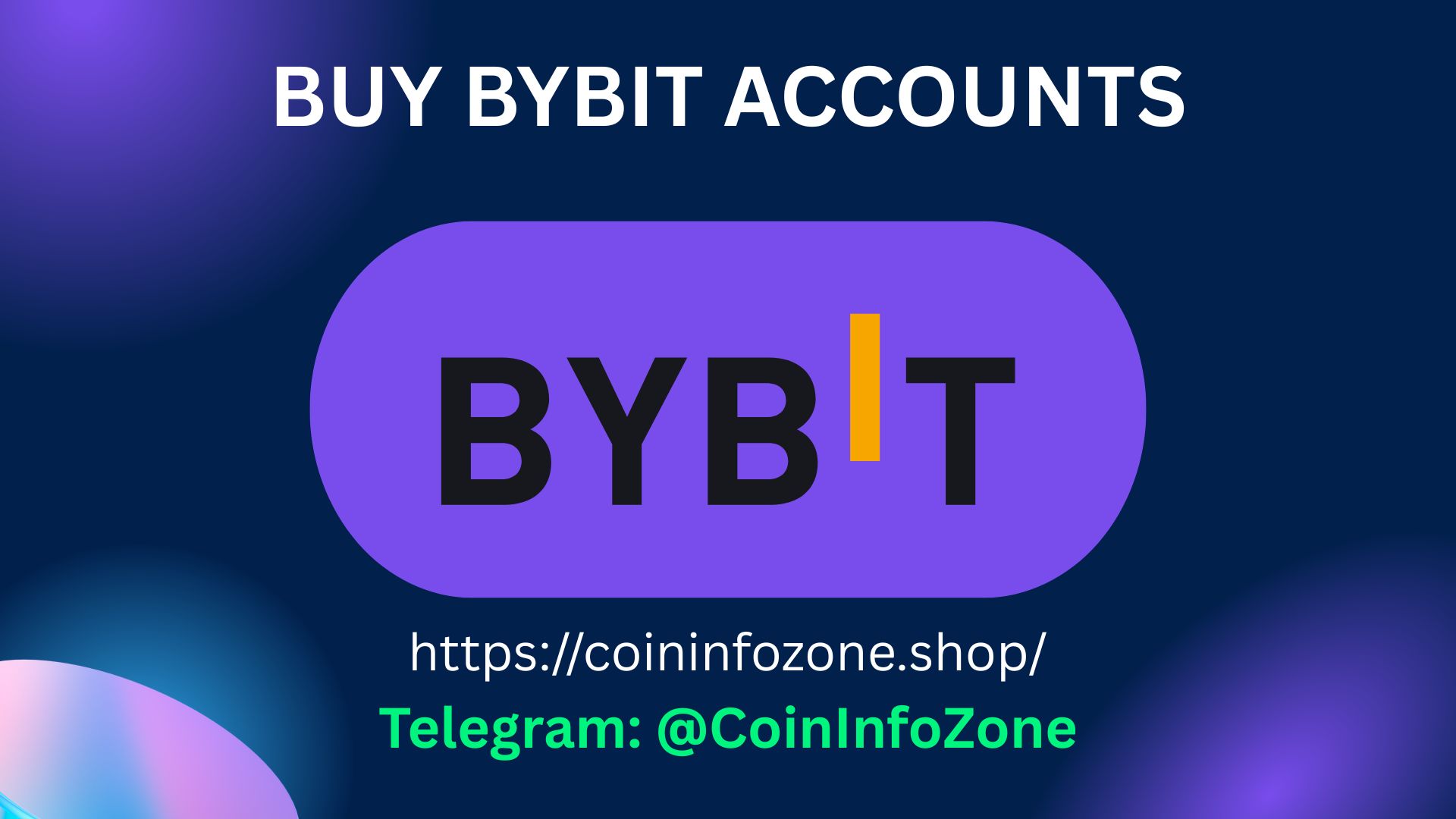 Buy Bybit Accounts