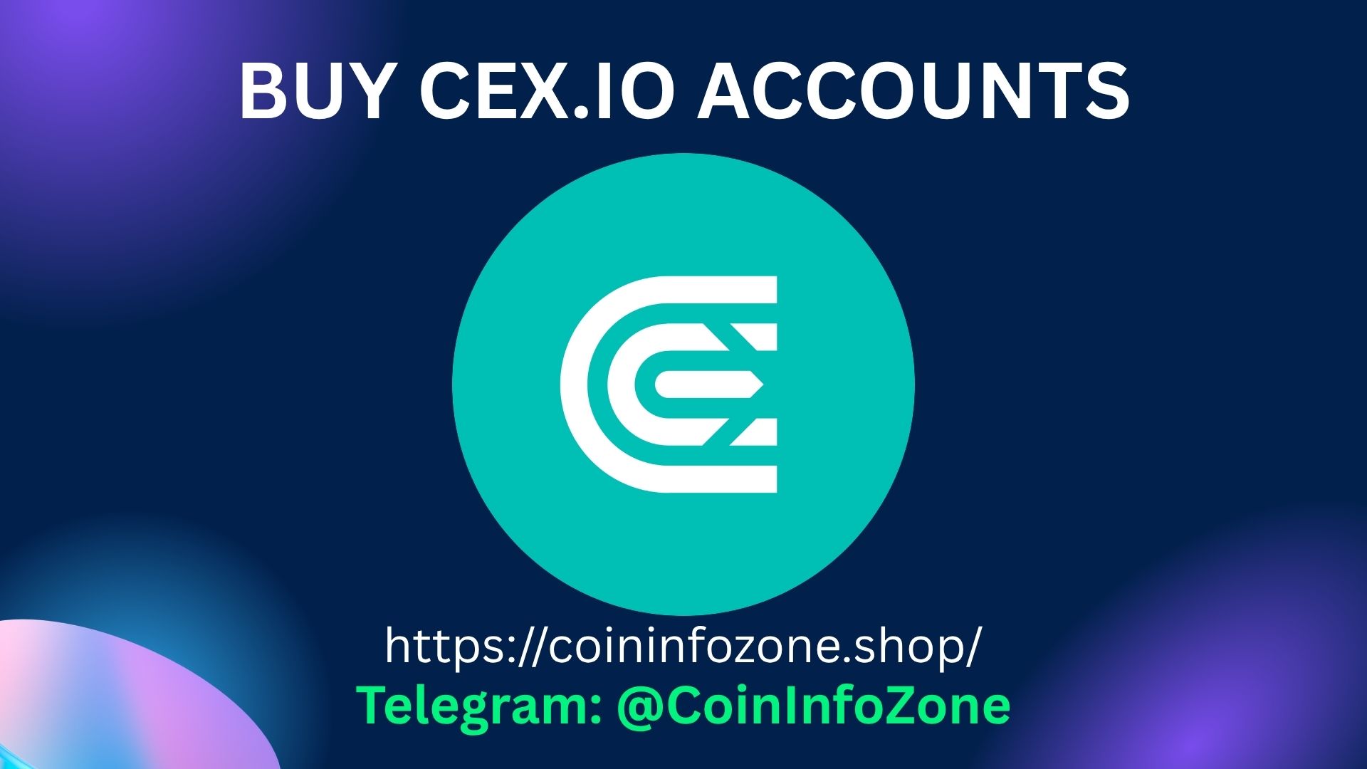 Buy CEX.IO Accounts