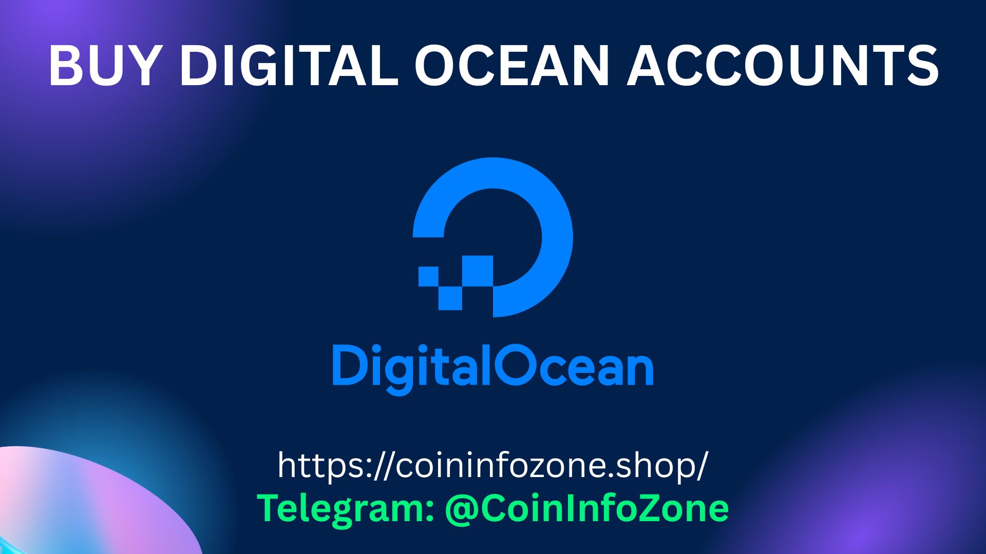 Buy Digital Ocean Accounts