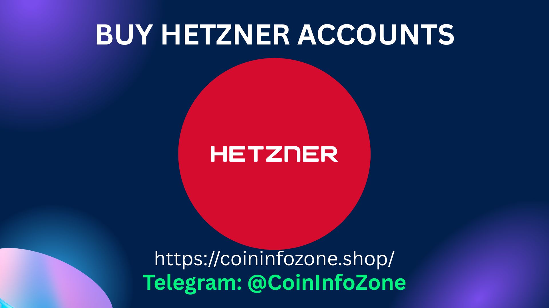 Buy Hetzner Accounts