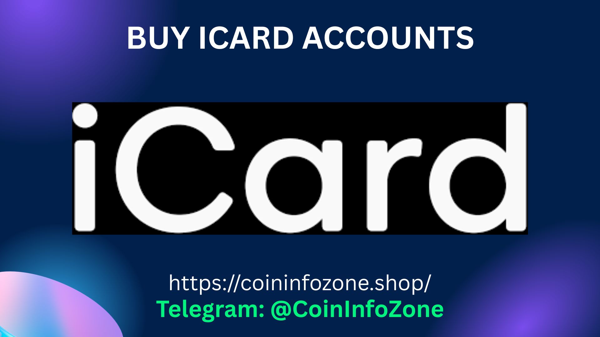 Buy Icard Accounts