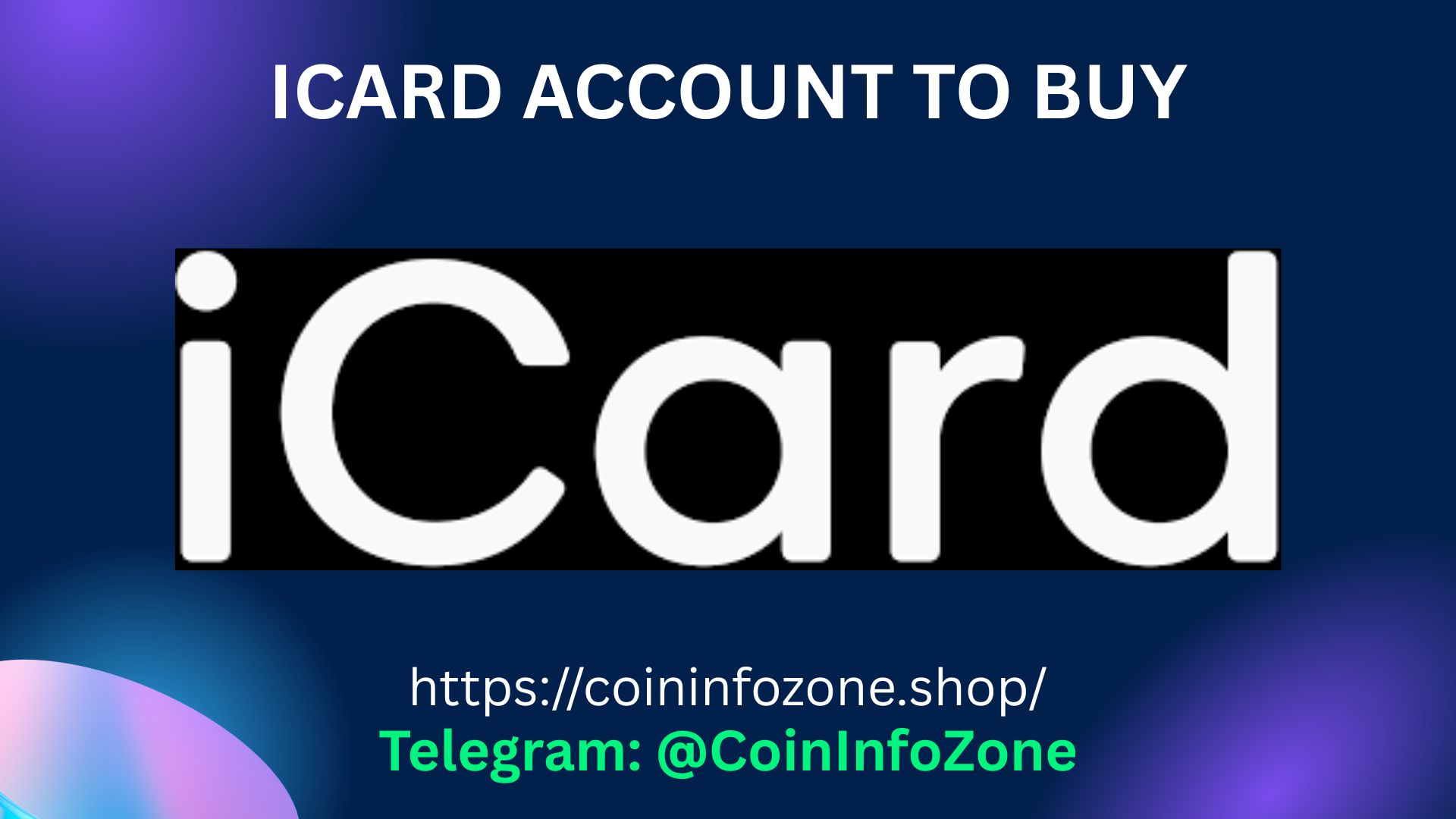 Icard Account To Buy
