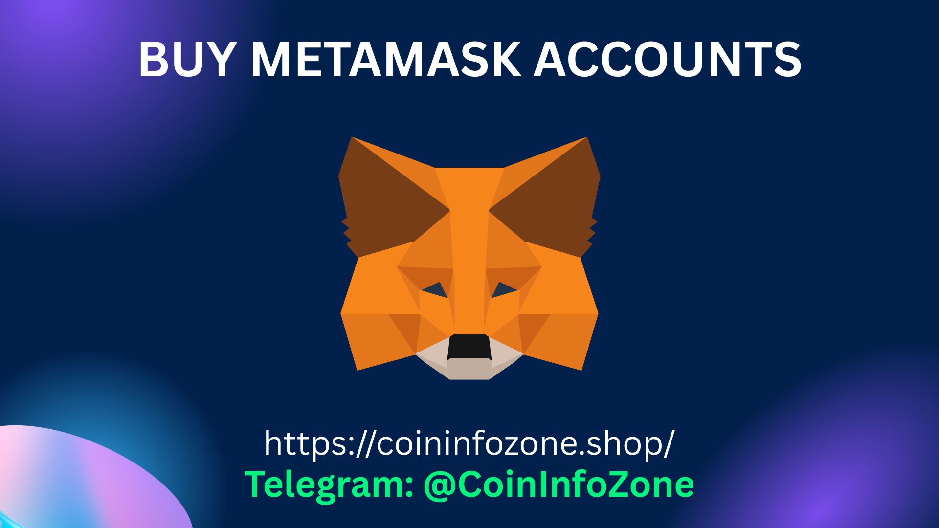 Buy MetaMask Accounts