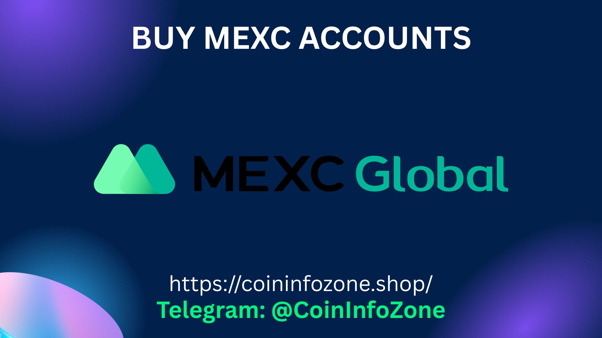 Buy MEXC Accounts