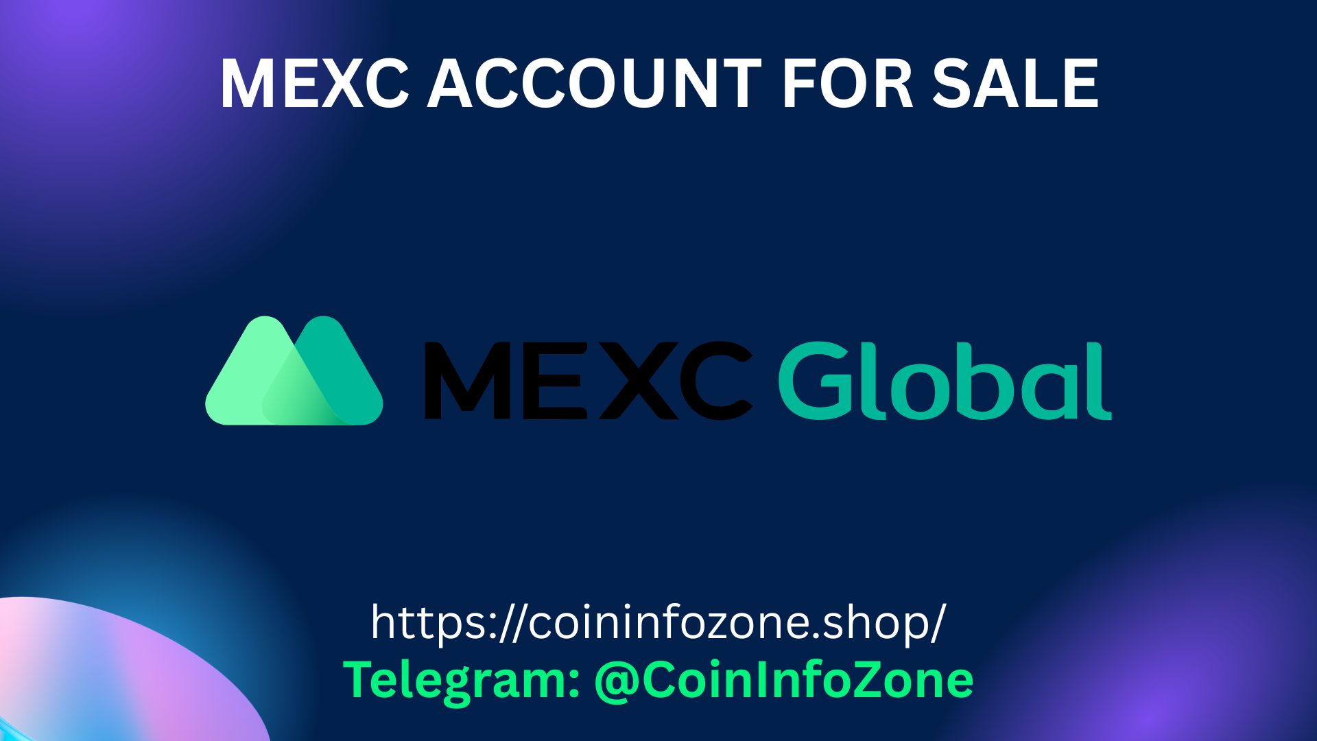 MEXC Account For Sale