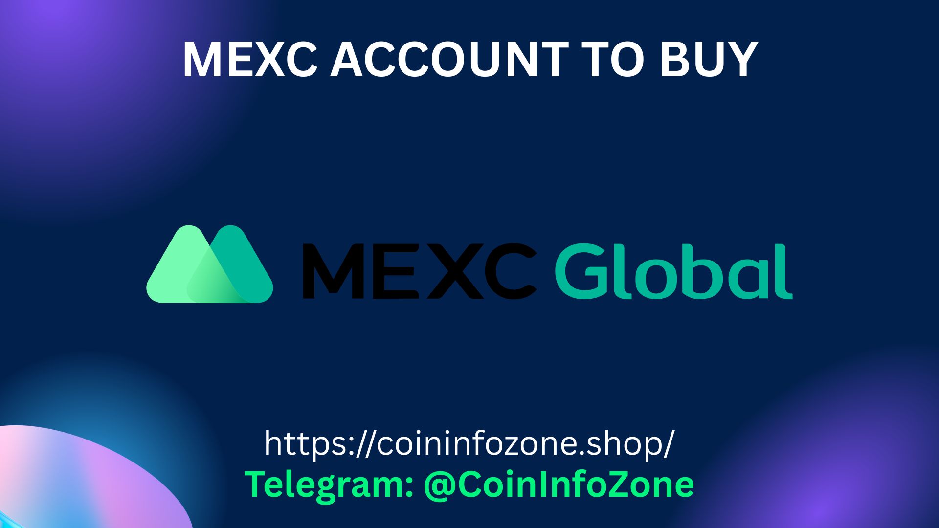 MEXC Account To Buy