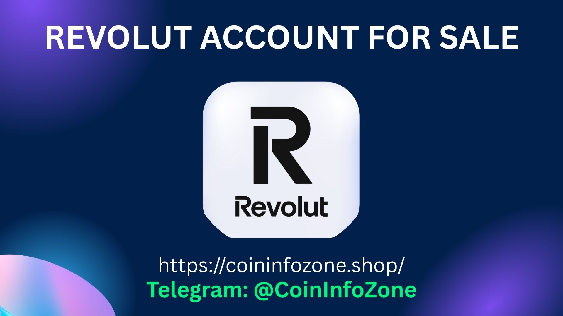 Revolut Account For Sale