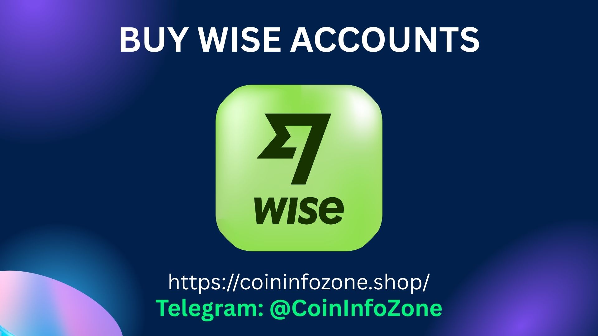 Buy Wise Accounts