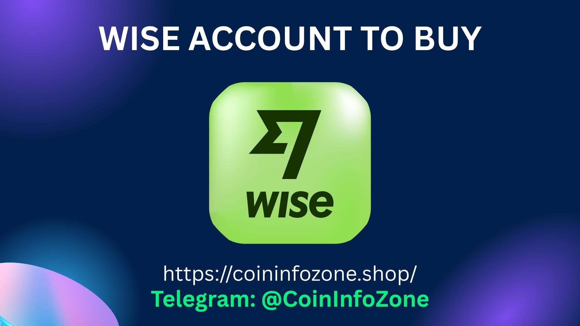 Wise Account To Buy