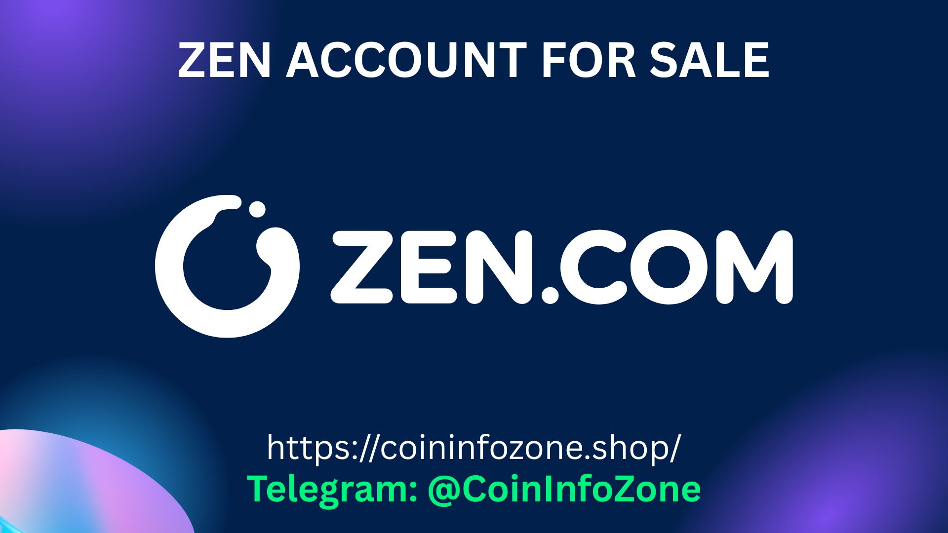 Zen Account For Sale