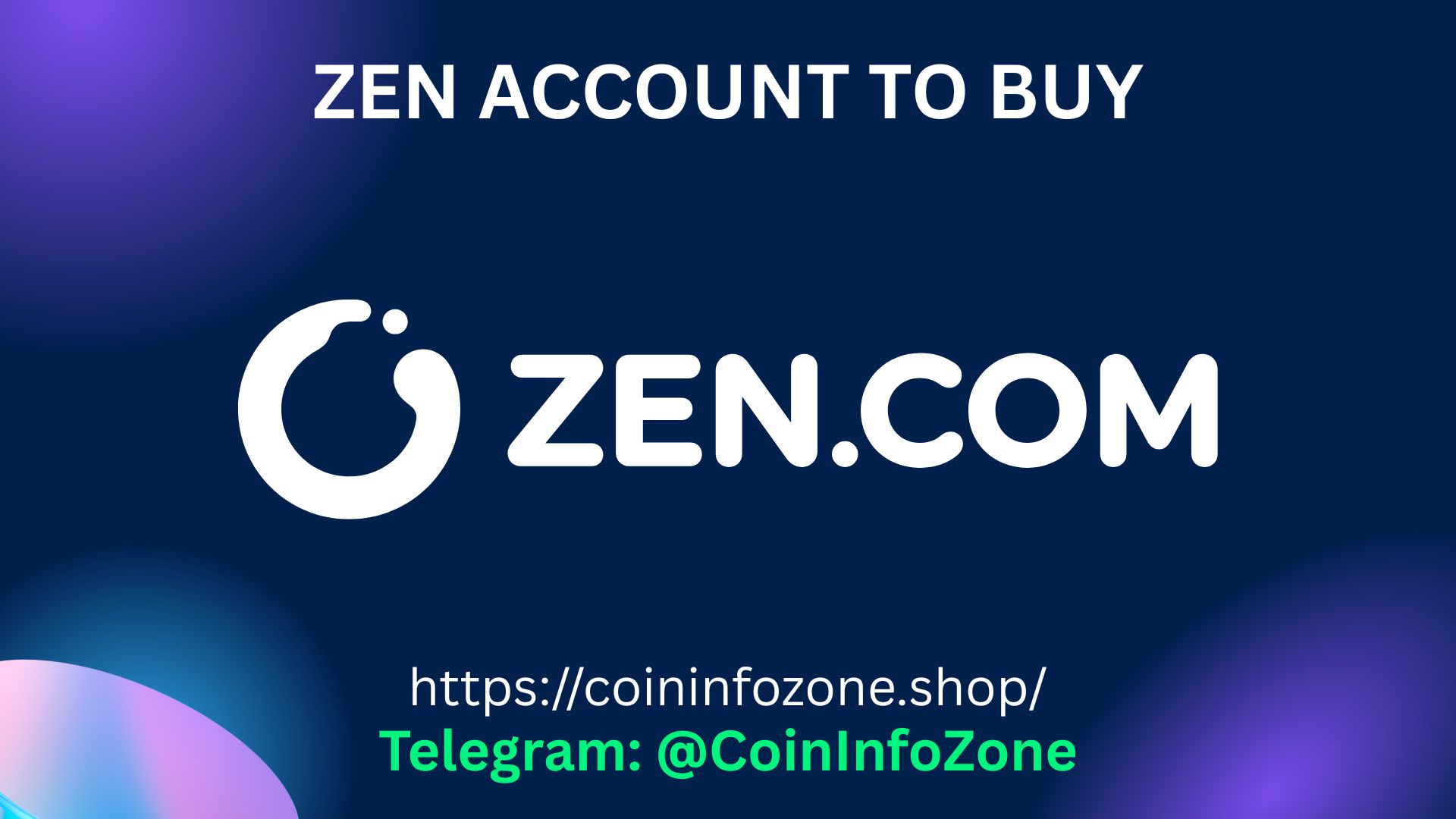 Zen Account To Buy