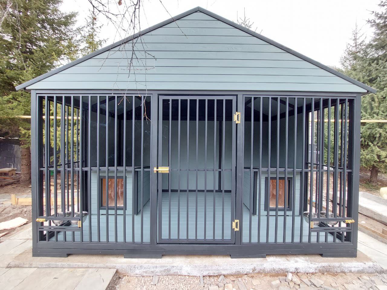 Премиум вольер для двух собак - фото 2