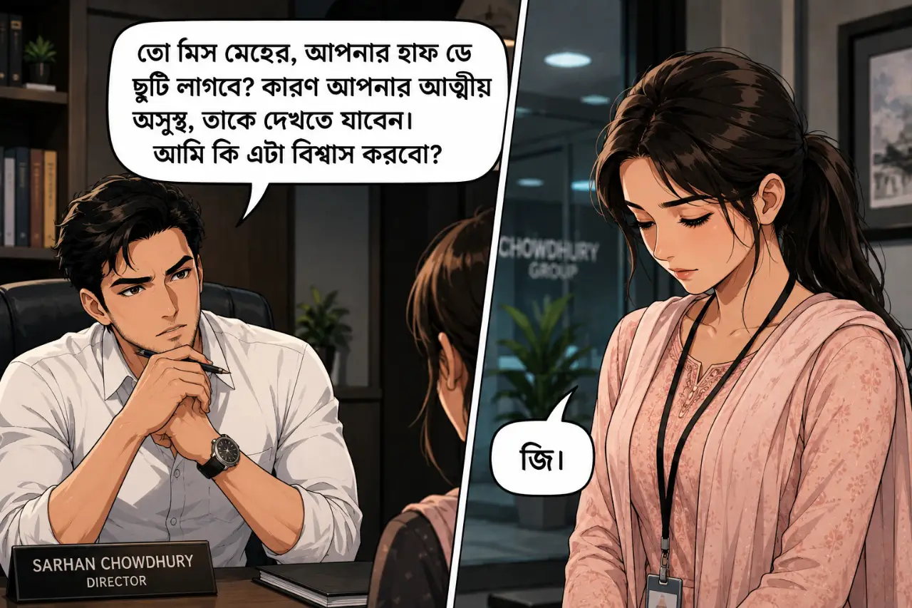 তিয়াশা চৌধুরী এর লেখা অনুগল্প উপাখ্যানের এক পাতা এর ইমেজ