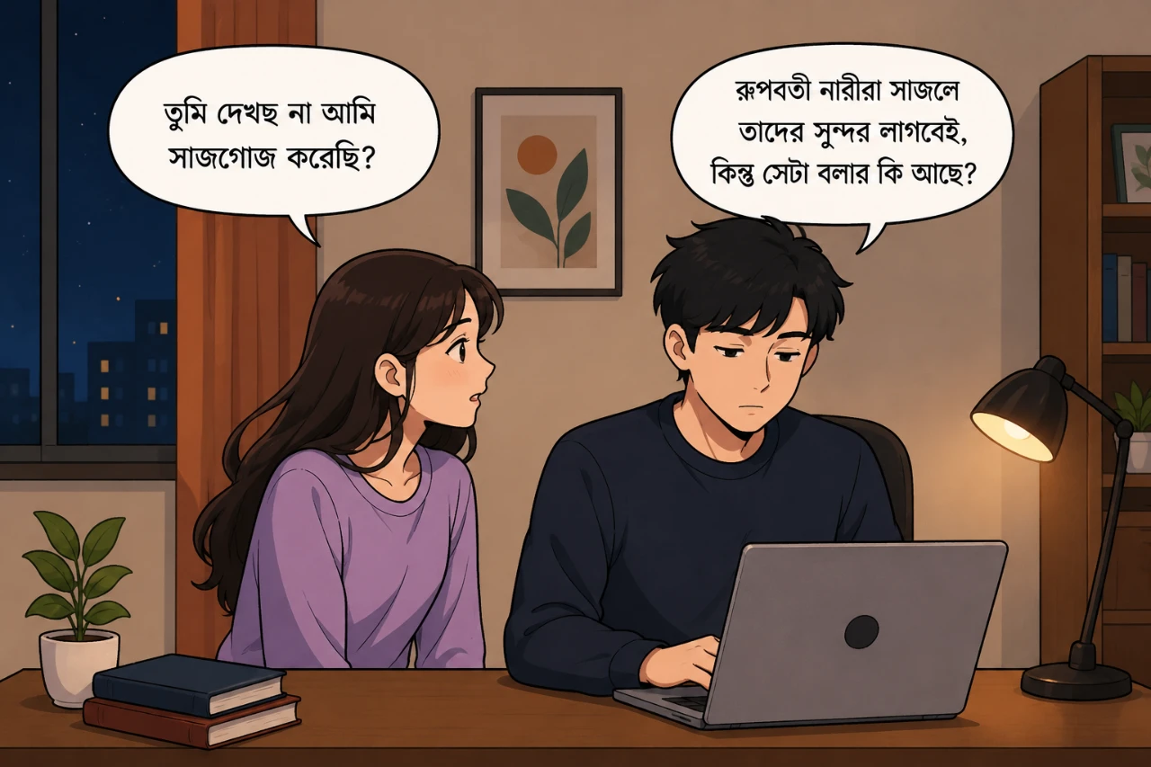 মৌরিন আহমেদ এর লেখা অনুগল্প নির্লিপ্ততা এবং সে এর ইমেজ
