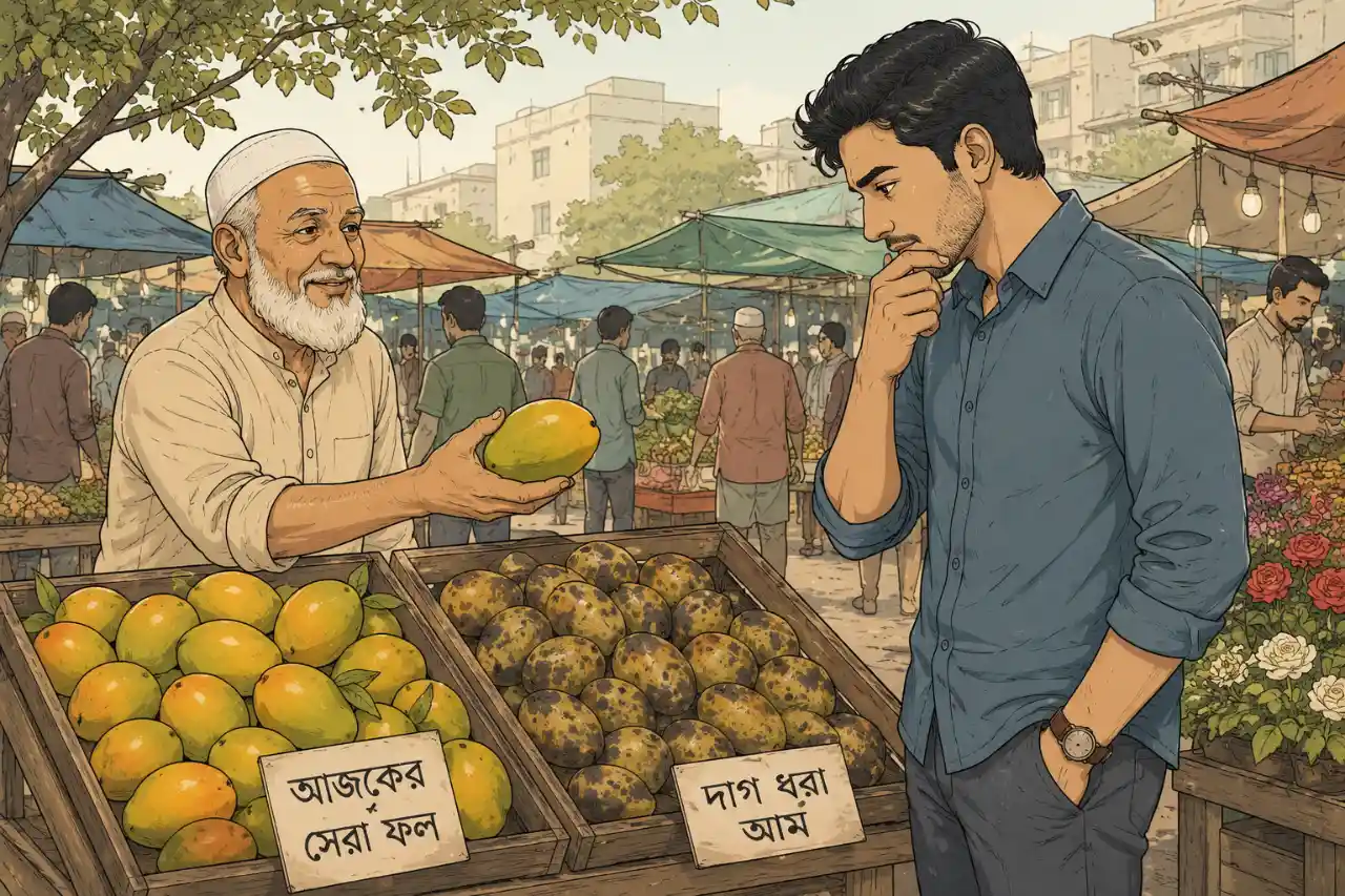 আব্দুল্লাহ বিন মালিক এর লেখা অনুগল্প নজরের পচন এর ইমেজ