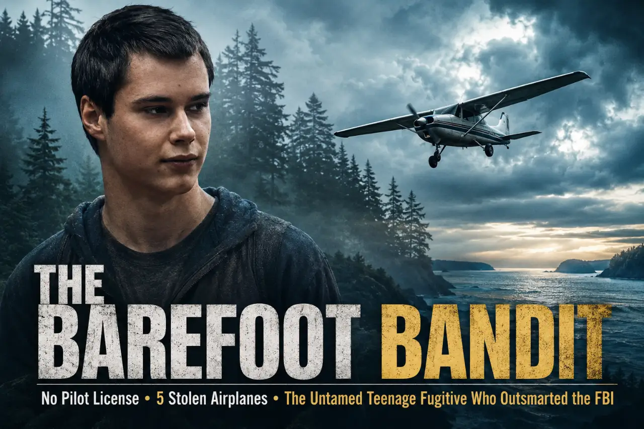 The Ghost in the Sky: How a Barefoot Teenage Fugitive Outsmarted the FBI and Stole Five Airplanes