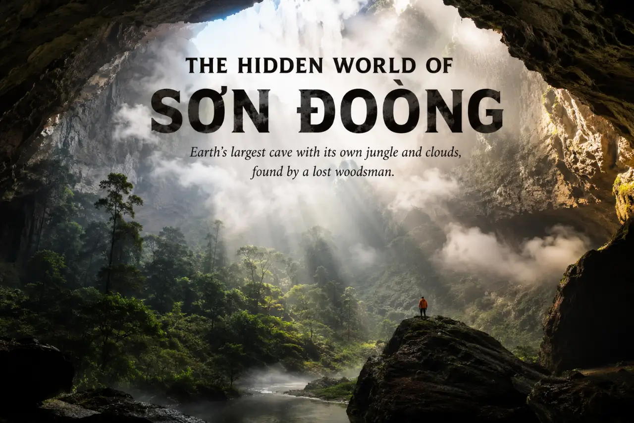 The Lost Underground World: How a Lost Woodsman Accidentally Stumbled into Earth’s Largest Cave