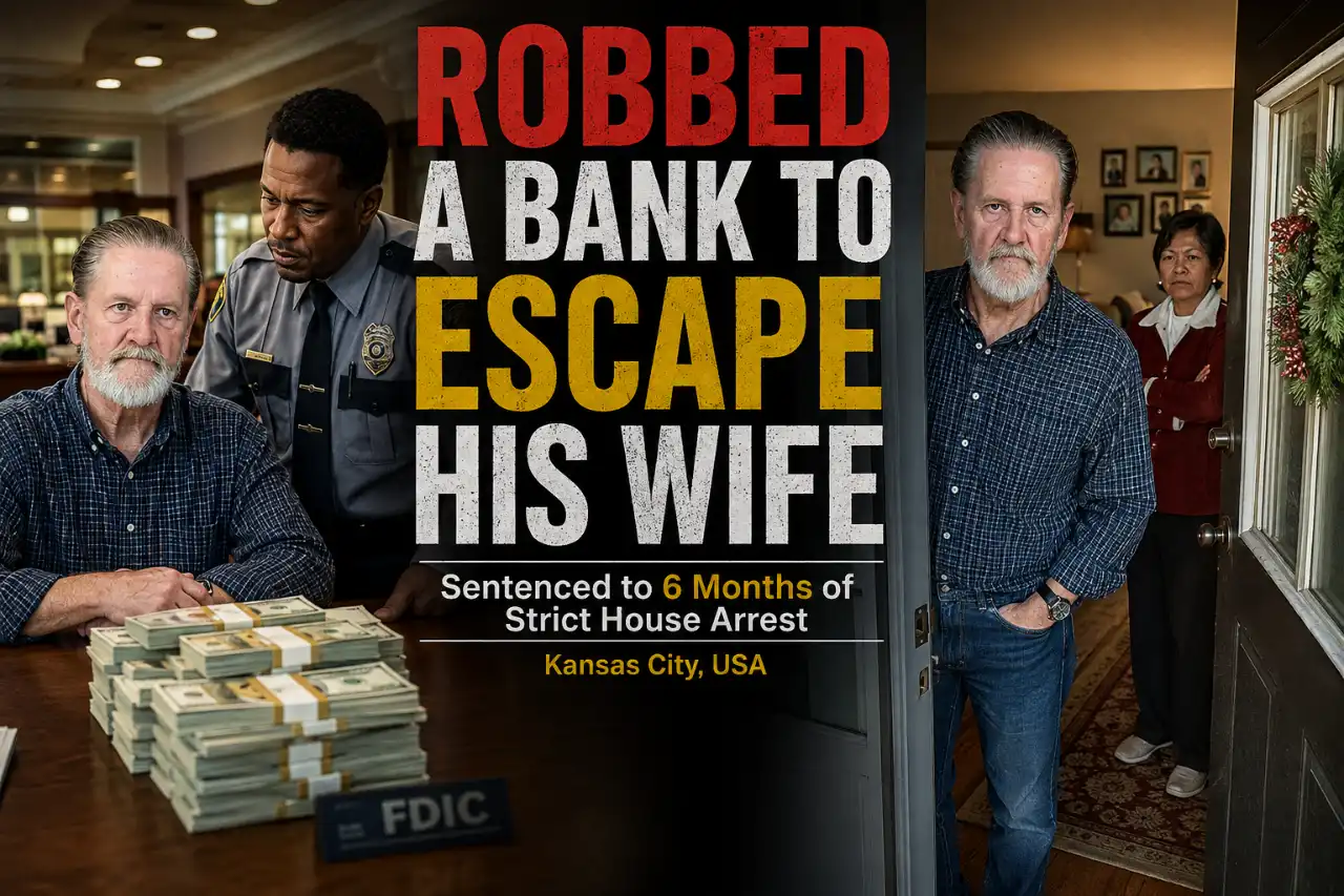 He Robbed a Bank Just to Escape His Wife—Then the Judge Sent Him Right Back Home