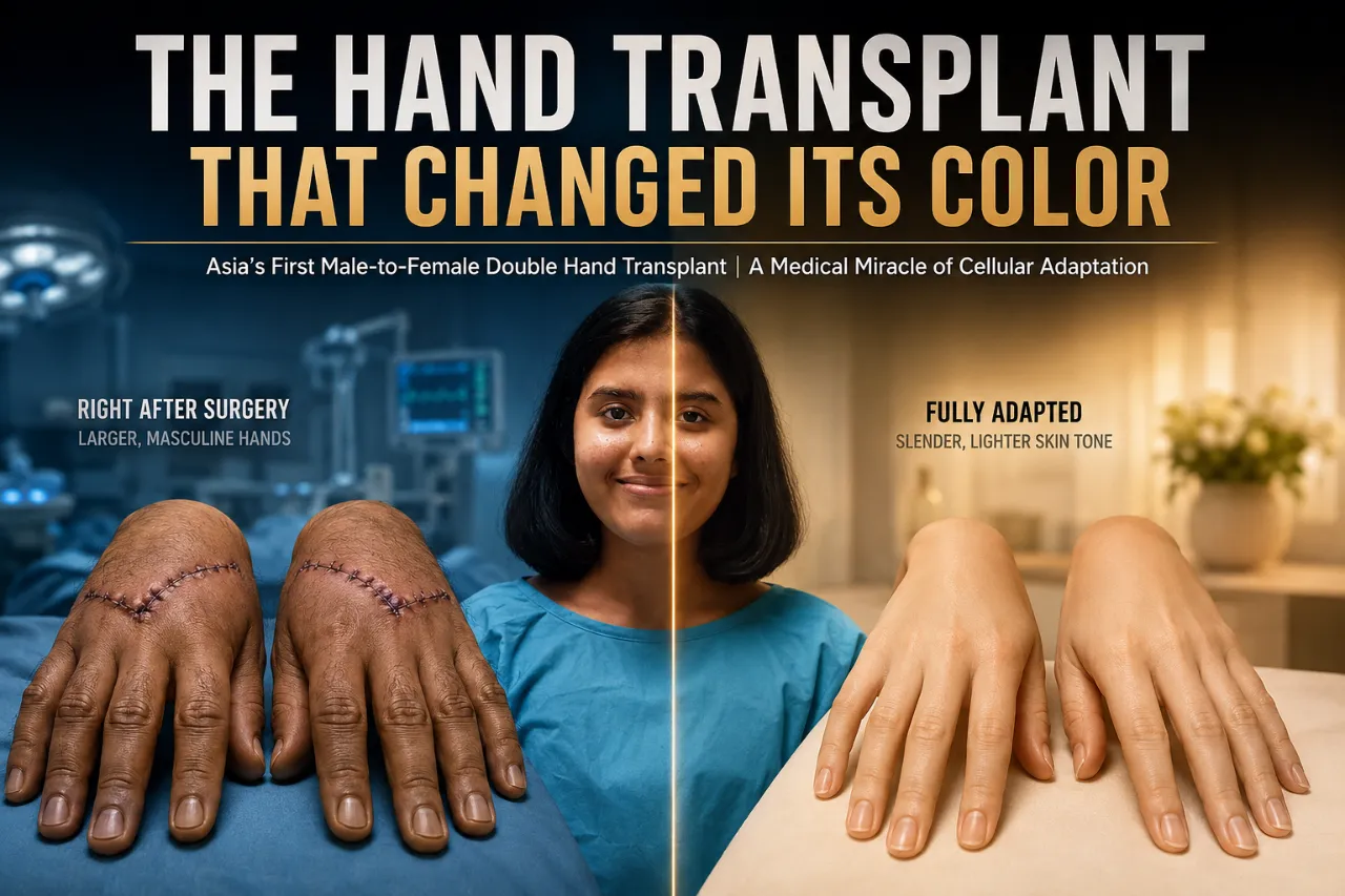 She Received a Dead Man's Hands: What Happened to Her Skin Left Doctors Stunned