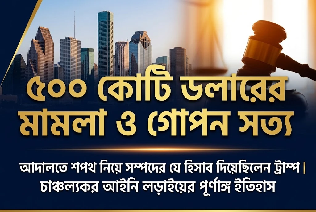 ৫০০ কোটি ডলারের মানহানি মামলা: আদালতে নিজের সম্পদের যে সত্য স্বীকার করেছিলেন ট্রাম্প