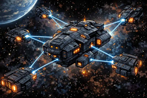 Pulling to Space Station