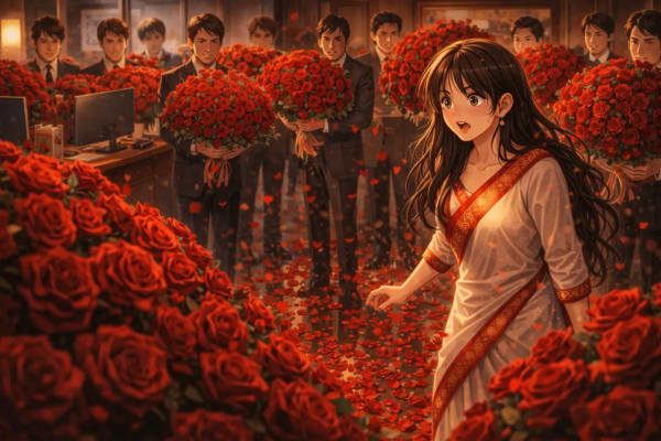 লাল গোলাপের বন্যা, ফিরে দেখা গল্পের পর্ব ৯, লেখিকা নওরিন ইথিকা