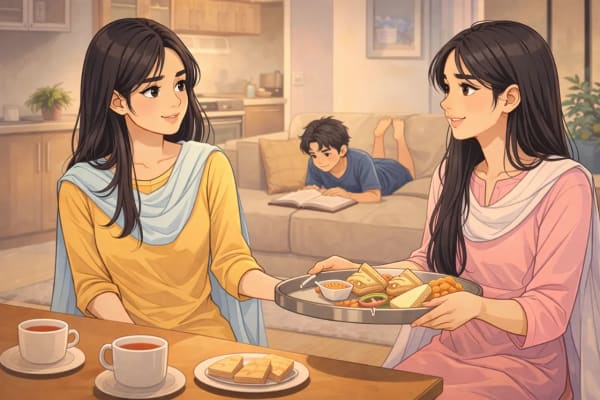 ভালোবাসার বাংলা রোমান্টিক গল্প - মৌনপ্রেম (পর্ব ১ এর ইমেজ)