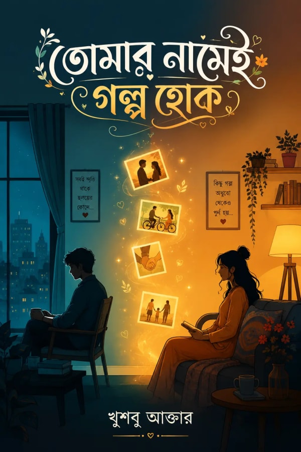 তোমার নামেই গল্প হোক গল্পটি খুশবু আকতার-এর লেখা একটি জনপ্রিয় সাংসারিক ও রোমান্টিক গল্প